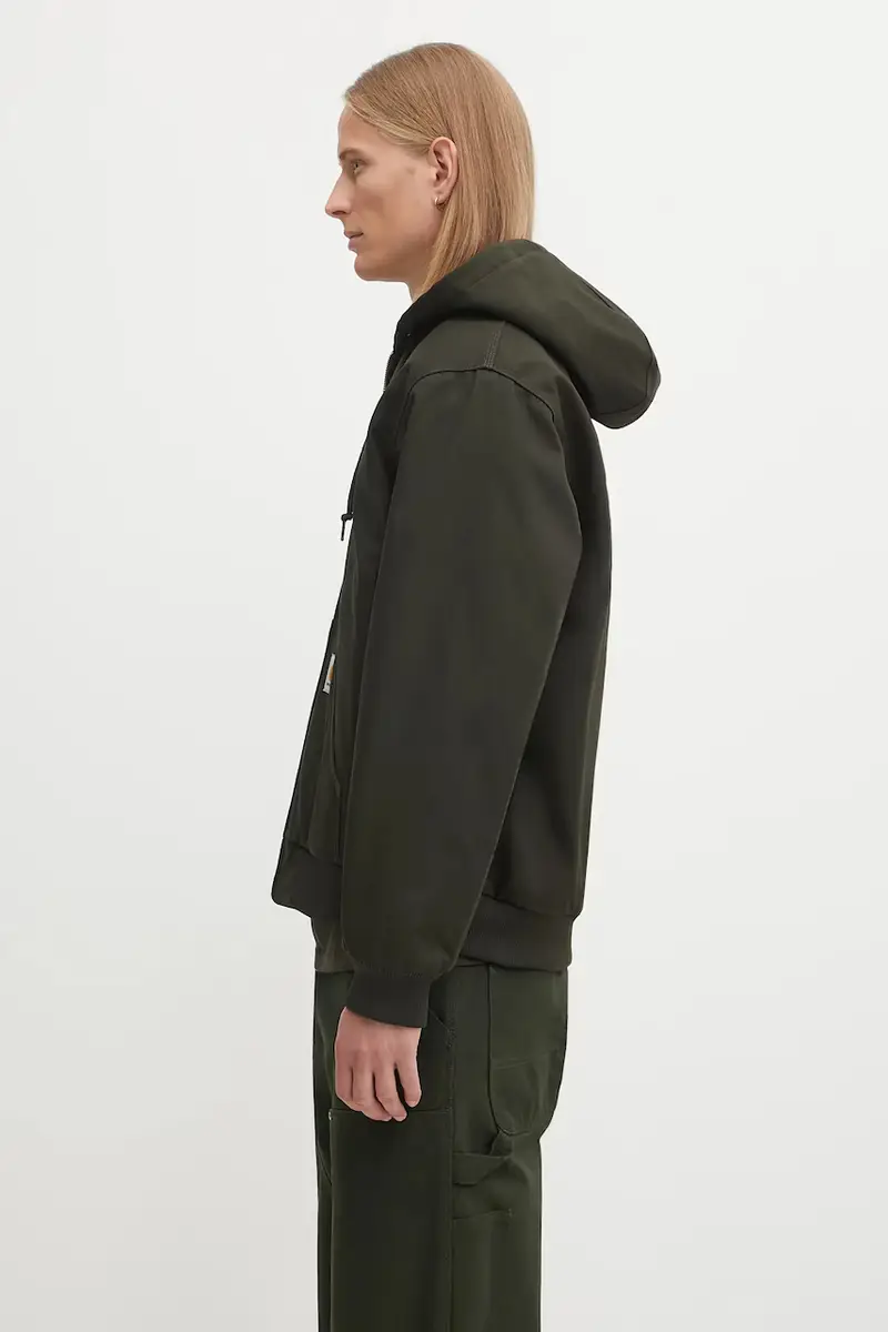 giacca in cotone Active Jacket colore verde I023083.4901 miniatura 2