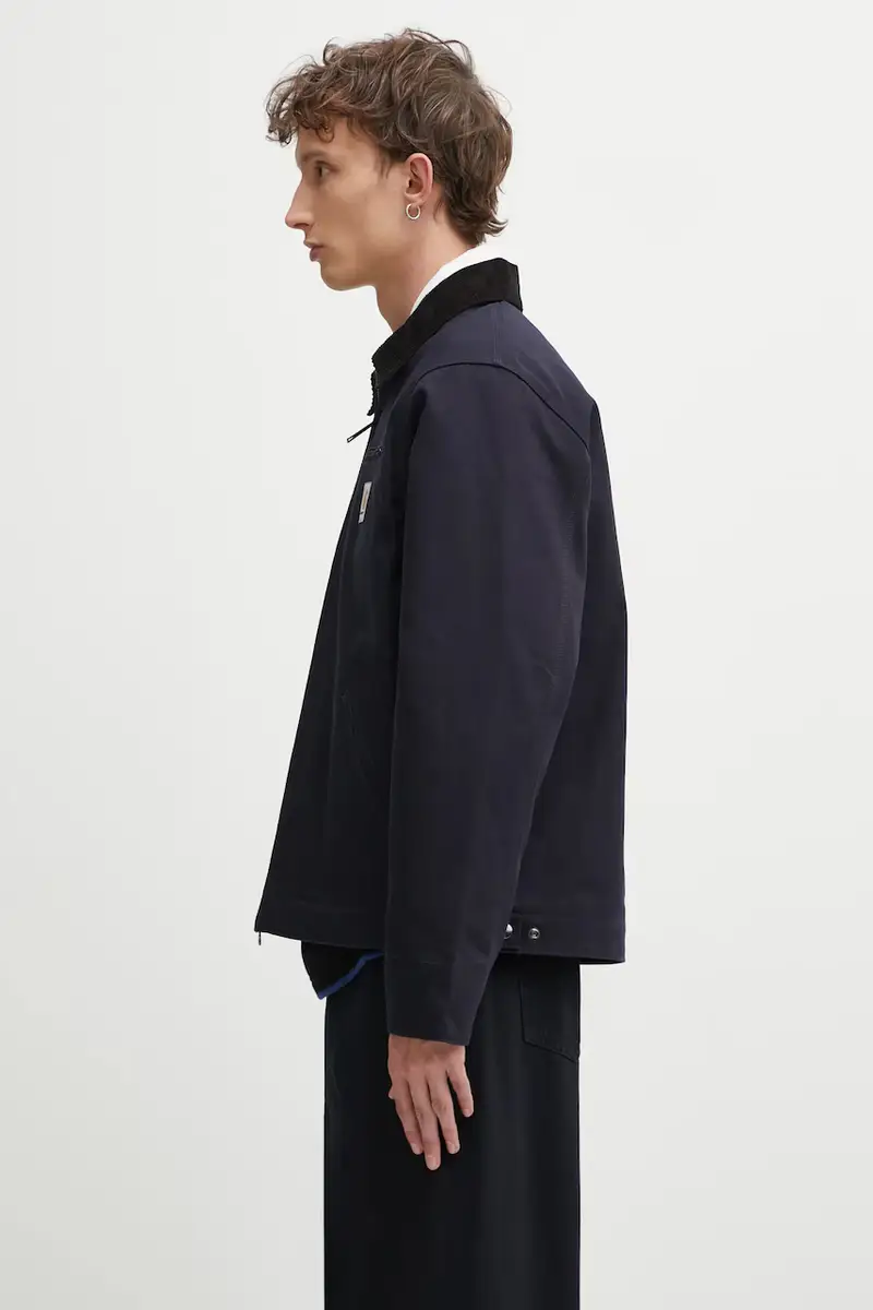 giacca in cotone Detroit Jacket colore blu navy I015264.0DI01 miniatura 2