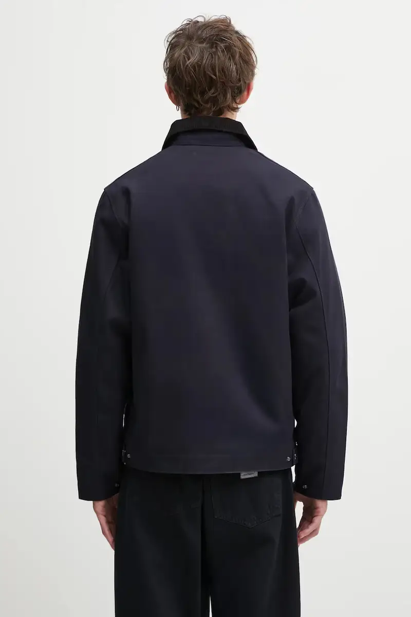 giacca in cotone Detroit Jacket colore blu navy I015264.0DI01 miniatura 3