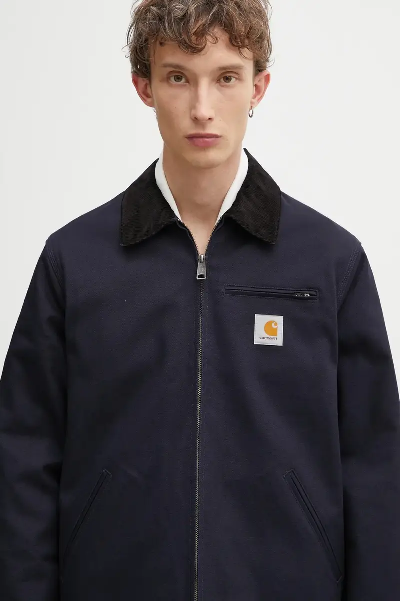 giacca in cotone Detroit Jacket colore blu navy I015264.0DI01 miniatura 4