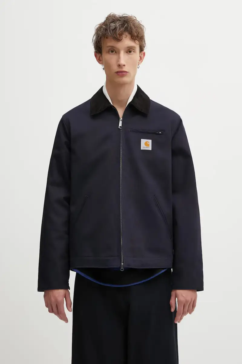 giacca in cotone Detroit Jacket colore blu navy I015264.0DI01