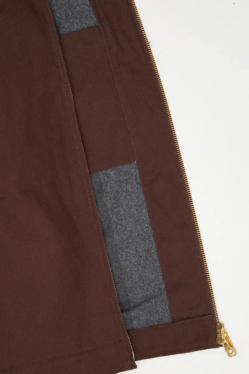 giacca in cotone Detroit Jacket colore marrone I015264.1YL01 miniatura 5