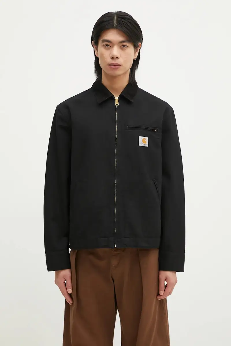 giacca in cotone Detroit Jacket colore nero I033112.00E02