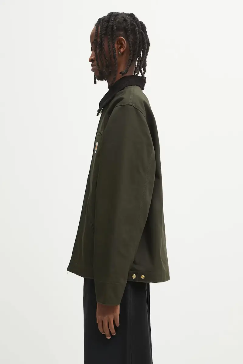 giacca in cotone Detroit Jacket colore verde I015264.3CM01 miniatura 2