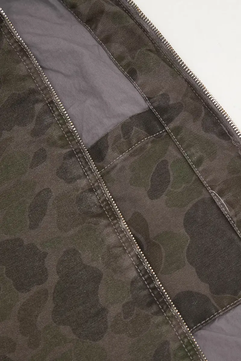 giacca in cotone Duck Detroit Jacket colore verde I034281.3ELGD miniatura 5