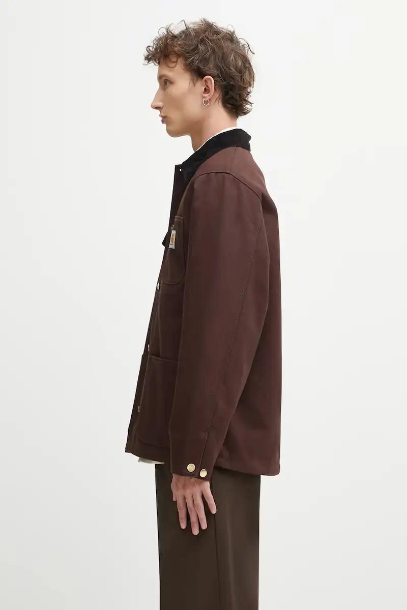 giacca in cotone Michigan Coat colore marrone I015261.1YL01 miniatura 2