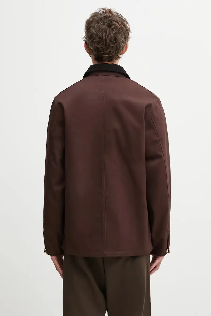 giacca in cotone Michigan Coat colore marrone I015261.1YL01 miniatura 3