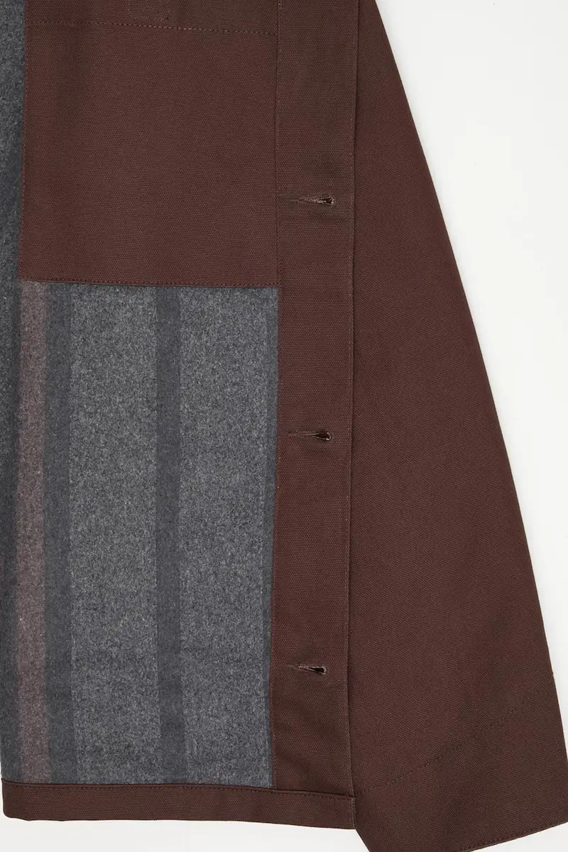 giacca in cotone Michigan Coat colore marrone I015261.1YL01 miniatura 5