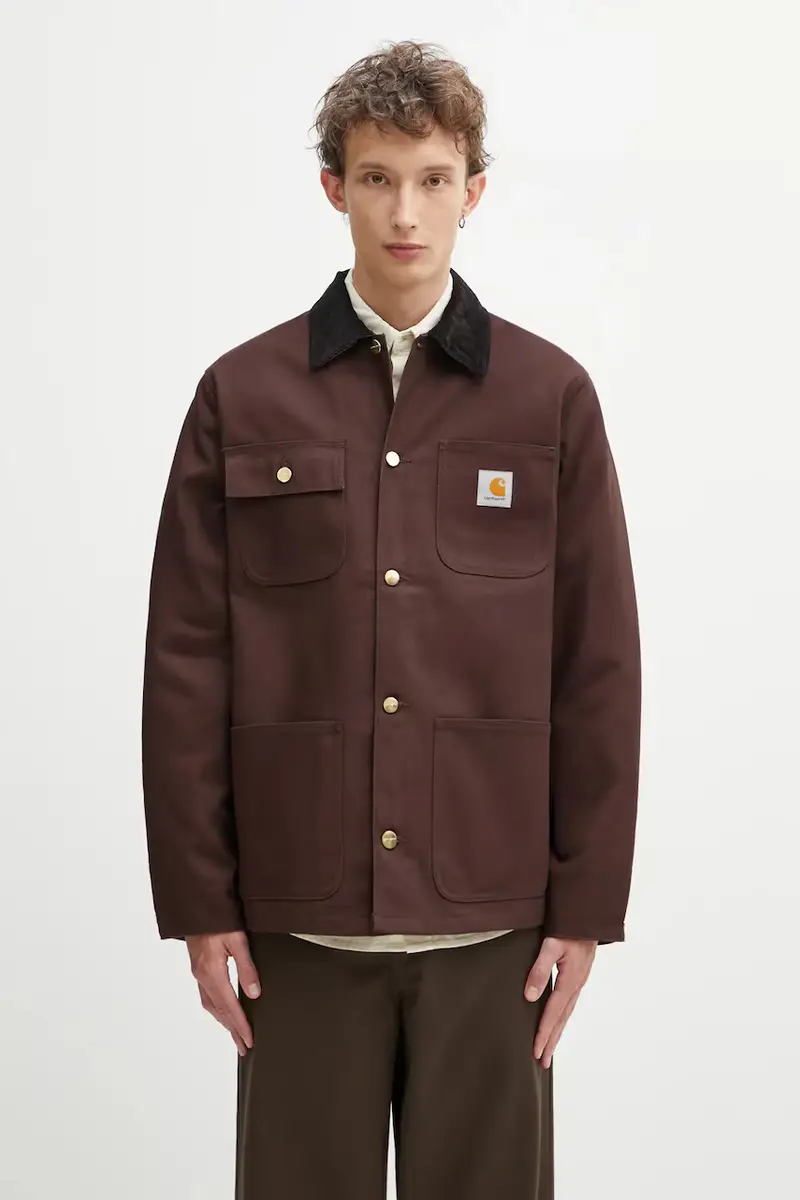 giacca in cotone Michigan Coat colore marrone I015261.1YL01