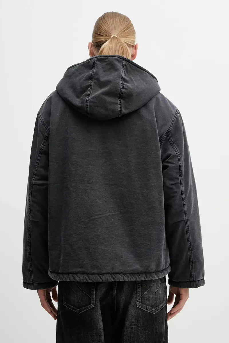 giacca in cotone Mitch Jacket colore nero I036242.890J miniatura 3