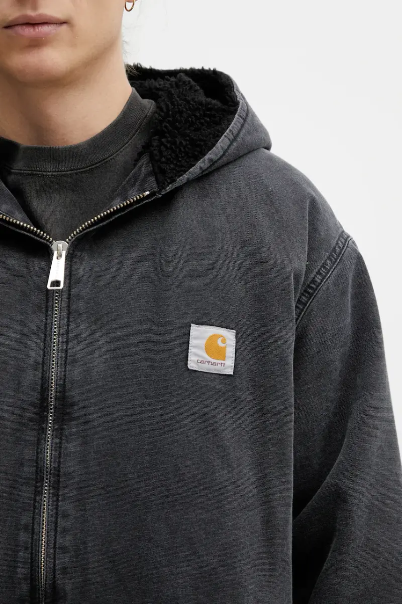 giacca in cotone Mitch Jacket colore nero I036242.890J miniatura 4