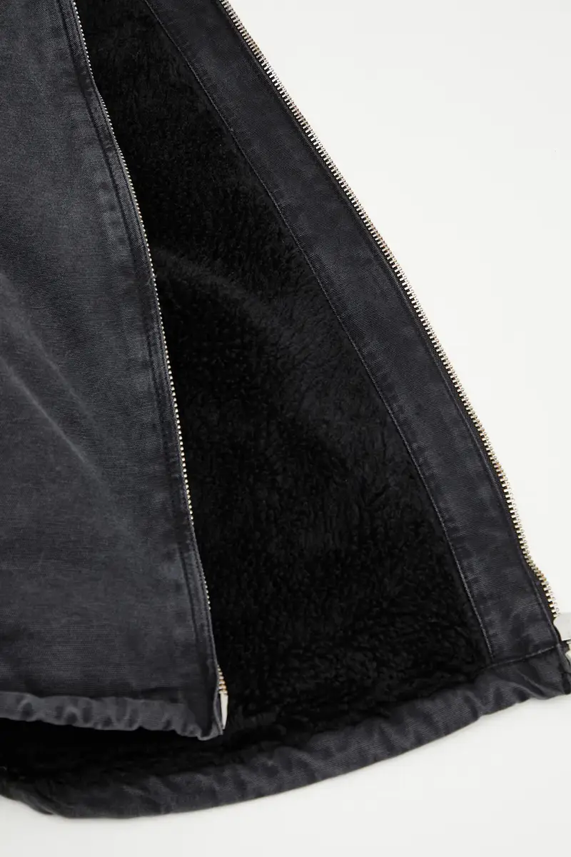 giacca in cotone Mitch Jacket colore nero I036242.890J miniatura 5