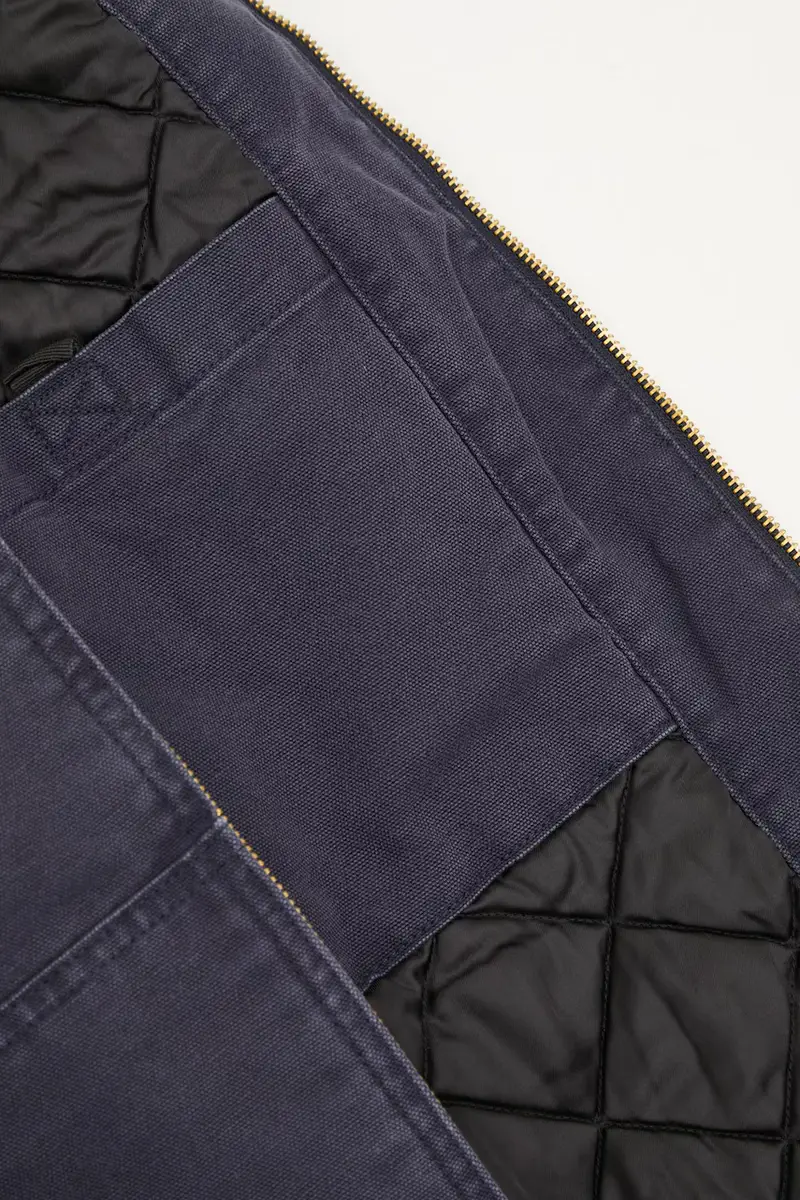 giacca in cotone OG Active Jacket colore blu navy I035891.1C4O miniatura 5