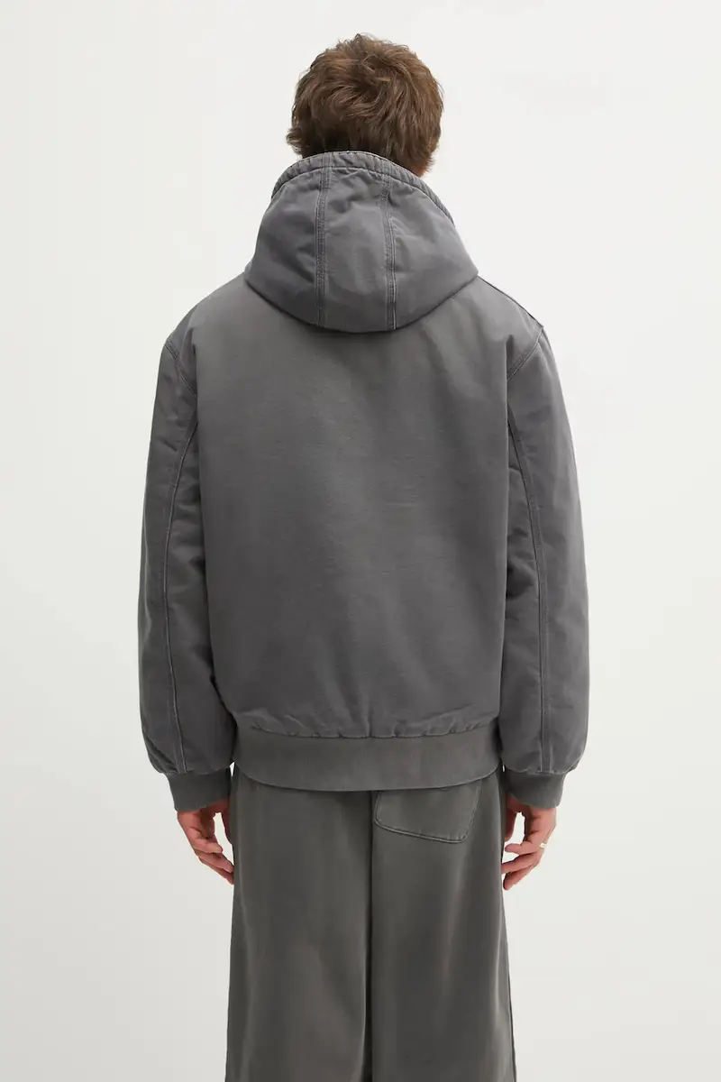 giacca in cotone OG Active Jacket colore grigio I035891.874O miniatura 3