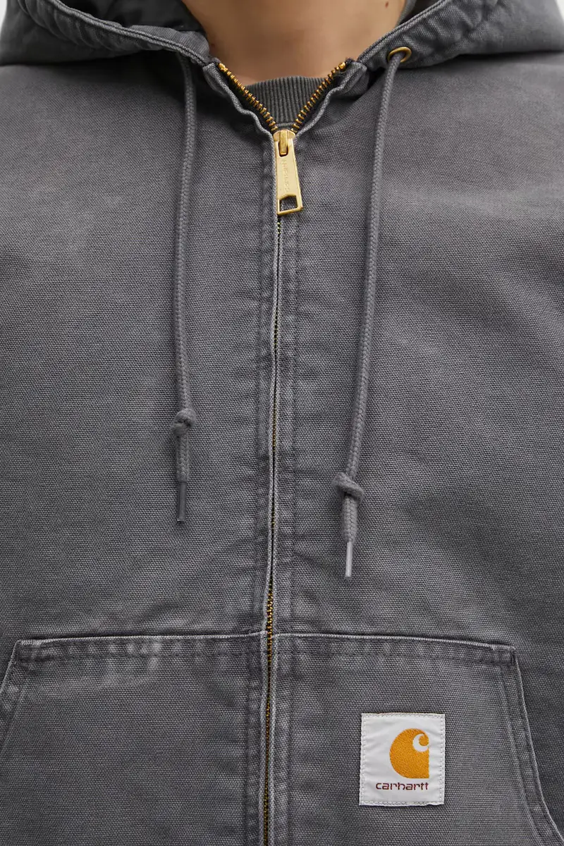 giacca in cotone OG Active Jacket colore grigio I035891.874O miniatura 4