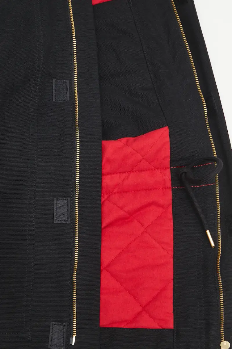 giacca in cotone OG Arctic Coat Nero miniatura 5