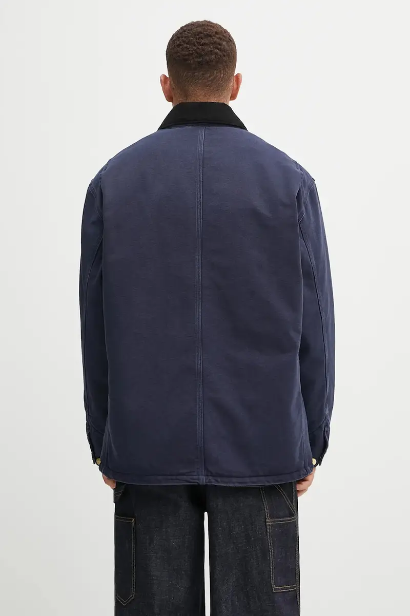 giacca in cotone OG Chore Coat colore blu navy I035613.0DI4O miniatura 3