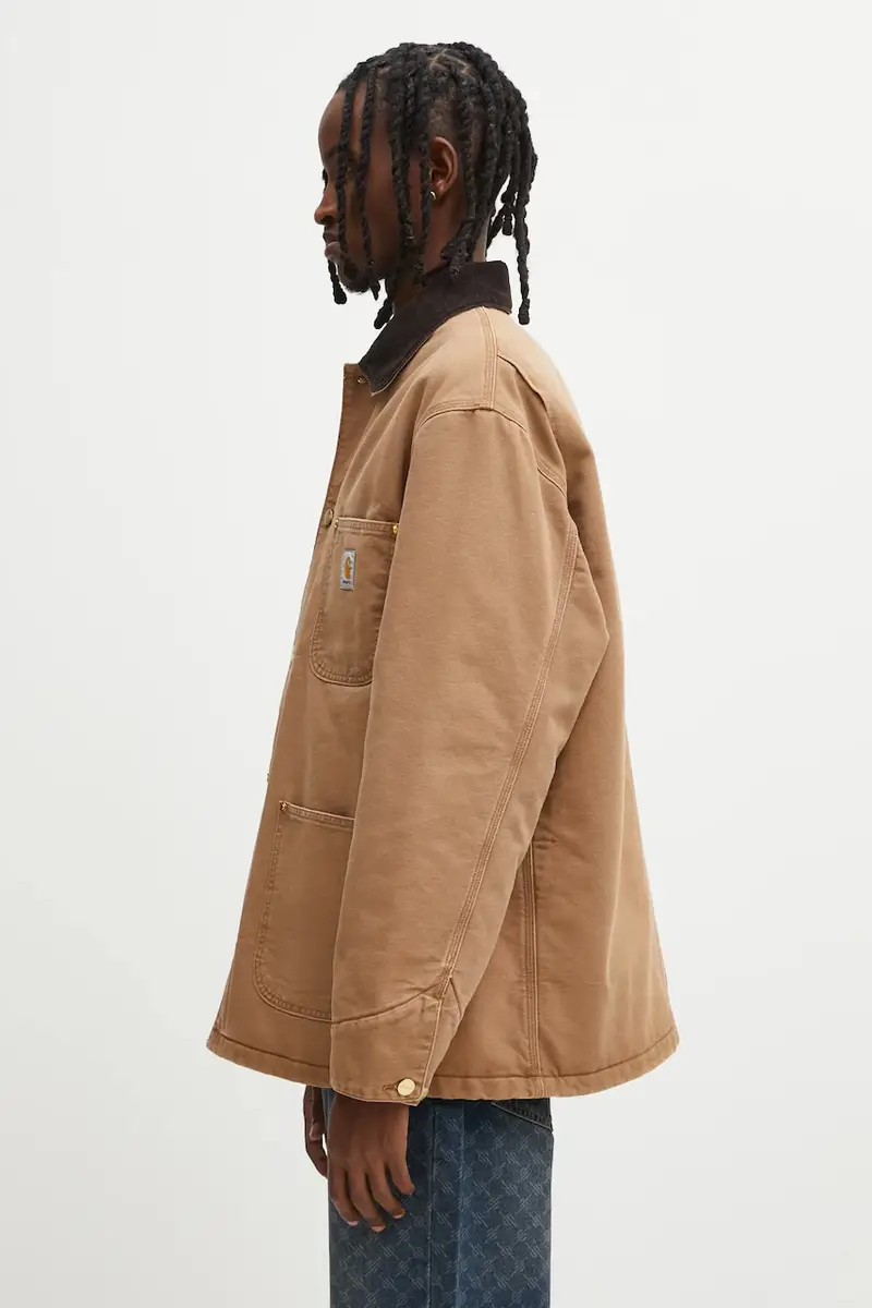 giacca in cotone OG Chore Coat colore marrone I035613.00S4O miniatura 2