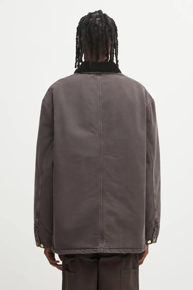 giacca in cotone OG Chore Coat colore marrone I035613.1YL4O miniatura 3