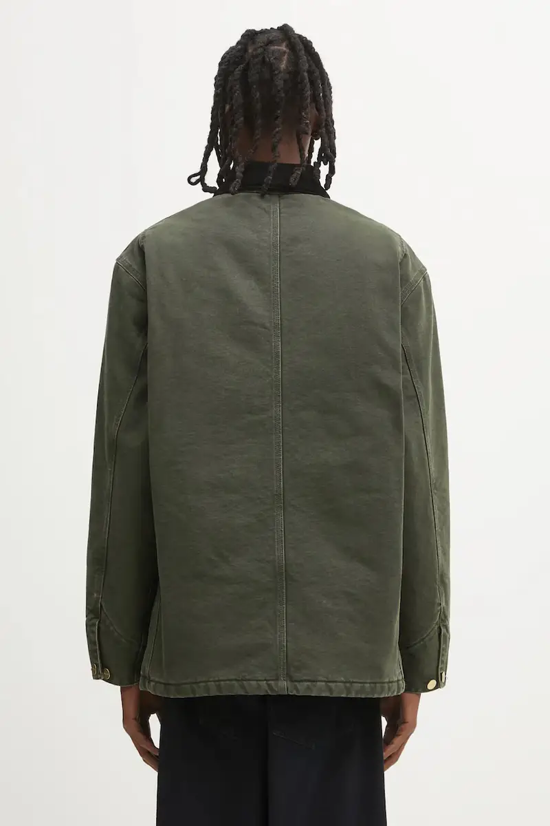 giacca in cotone OG Chore Coat colore verde I035613.3CM4O miniatura 3