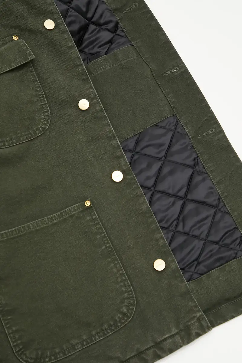 giacca in cotone OG Chore Coat colore verde I035613.3CM4O miniatura 5