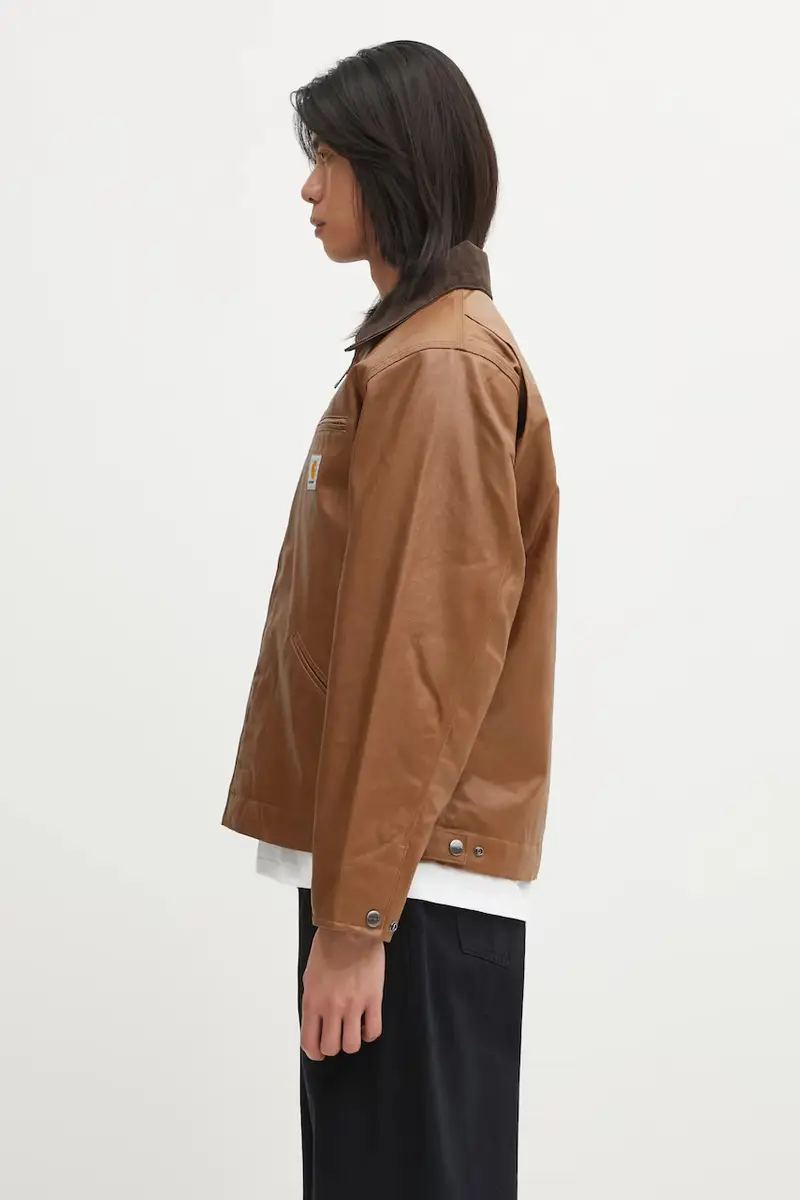 giacca in cotone OG Dean Jacket colore marrone I035799.00SXX miniatura 2