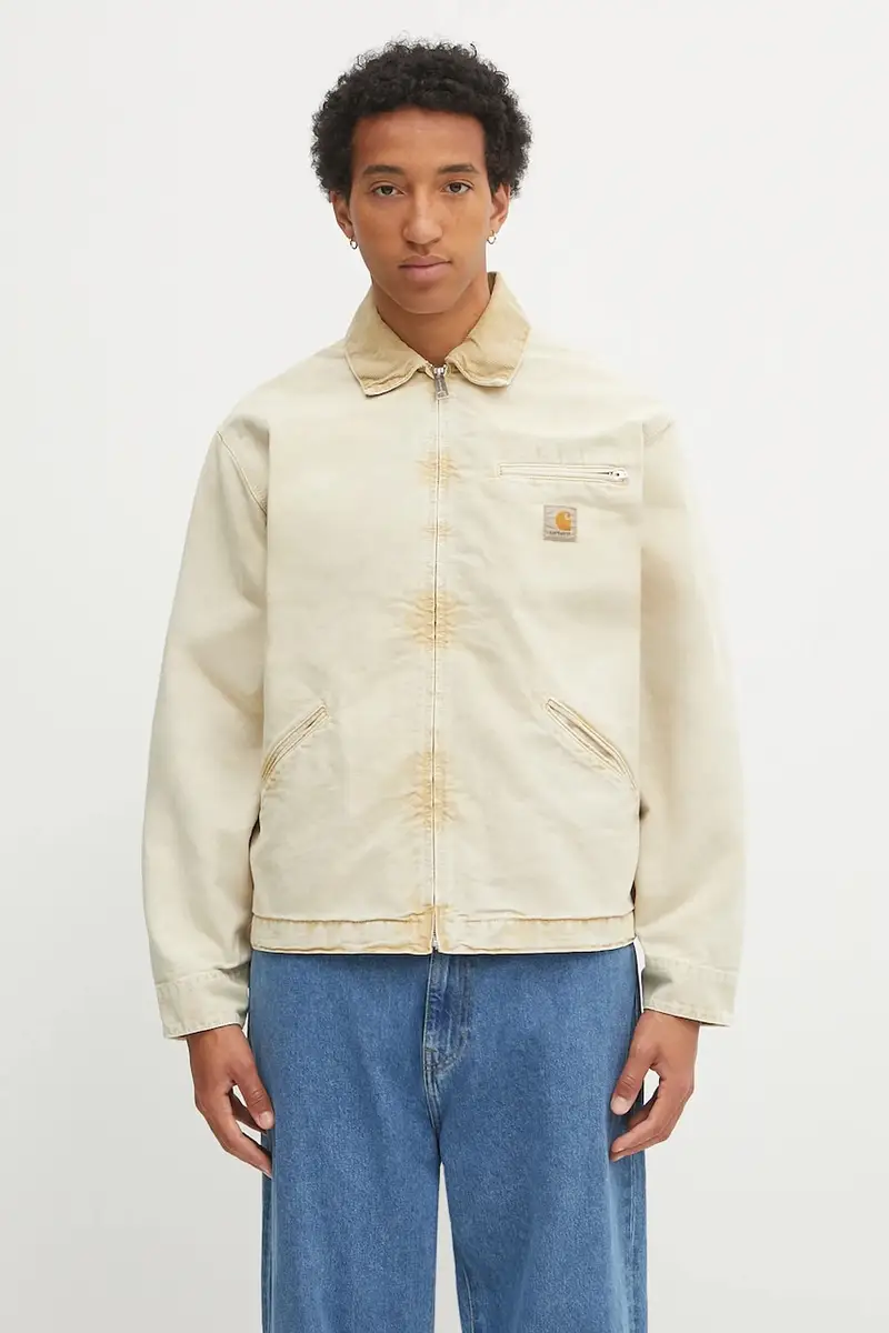 giacca in cotone OG Detroit colore beige I035555.0ME5F