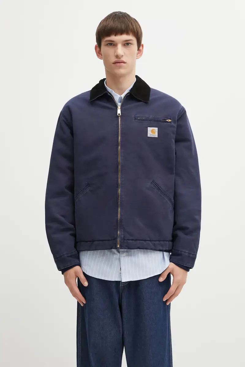 giacca in cotone OG Detroit Jacket colore blu navy I035614.0DI4O