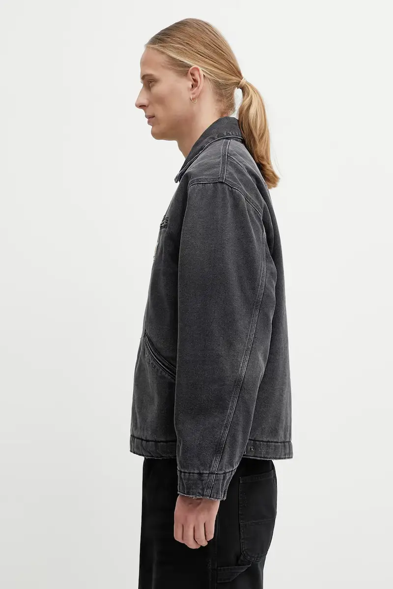 giacca in cotone OG Detroit Jacket colore nero I036259.89B7 miniatura 2