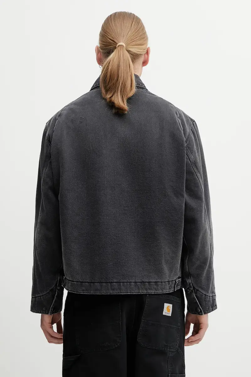 giacca in cotone OG Detroit Jacket colore nero I036259.89B7 miniatura 3