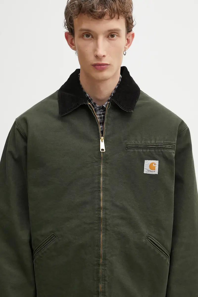 giacca in cotone OG Detroit Jacket colore verde I035614.3CM4O miniatura 4