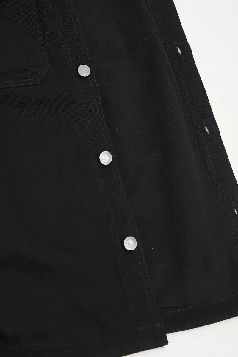 giacca in cotone Selby Shirt Jac colore nero I035305.89XX miniatura 5