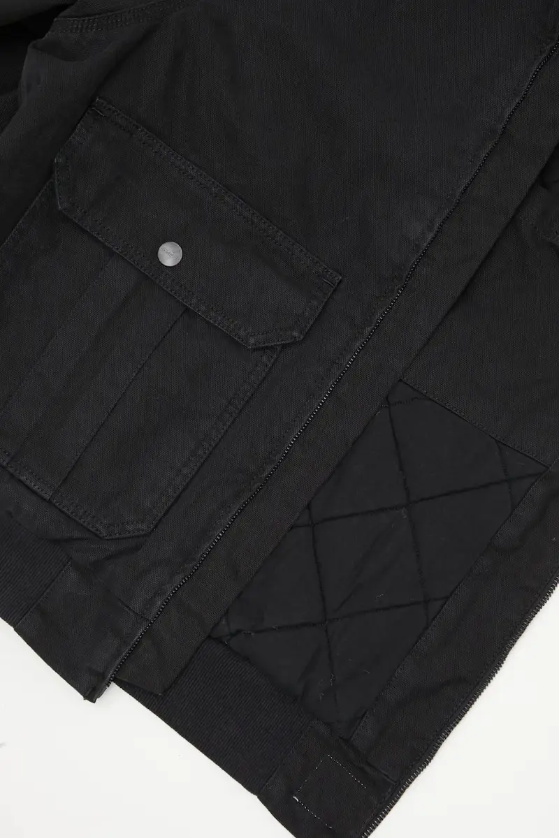 giacca in cotone Stanton Jacket colore nero I035617.8906 miniatura 5