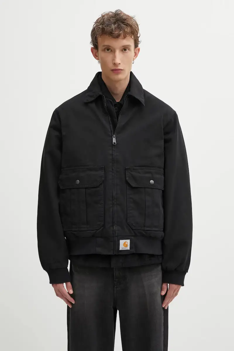 giacca in cotone Stanton Jacket colore nero I035617.8906