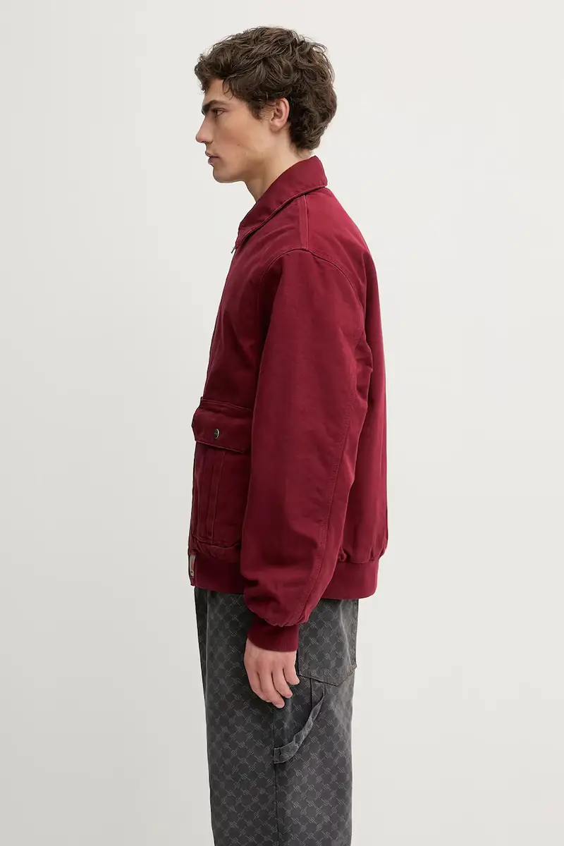 giacca in cotone Stanton Jacket colore rosso I035617.H806 miniatura 2