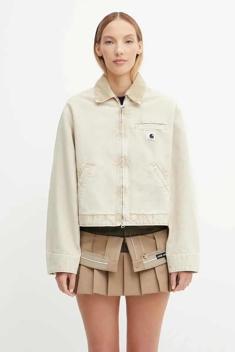 giacca in cotone W' Emery colore beige I035570.0ME5F