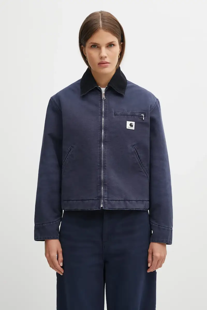 giacca in cotone W' OG Detroit Jacket colore blu navy I035672.0DI4O
