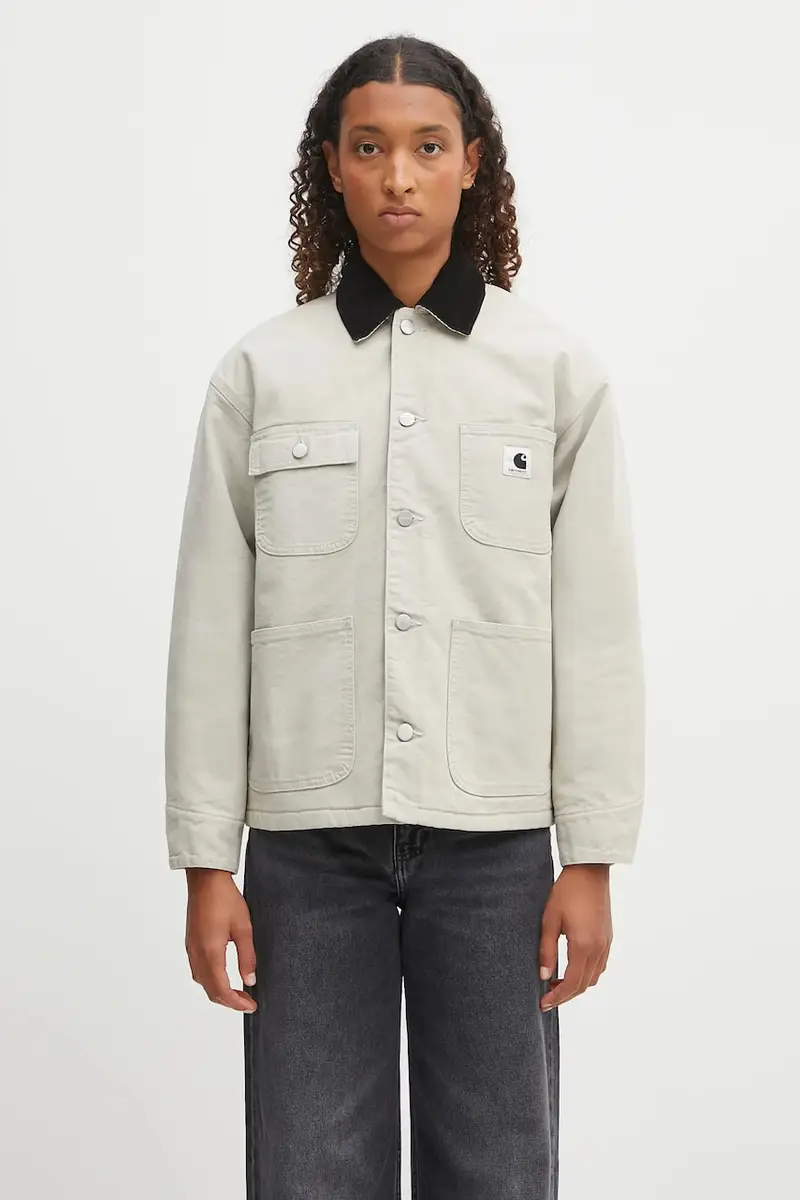 giacca in cotone W'' OG Michigan Coat colore beige I035671.2NQ4O