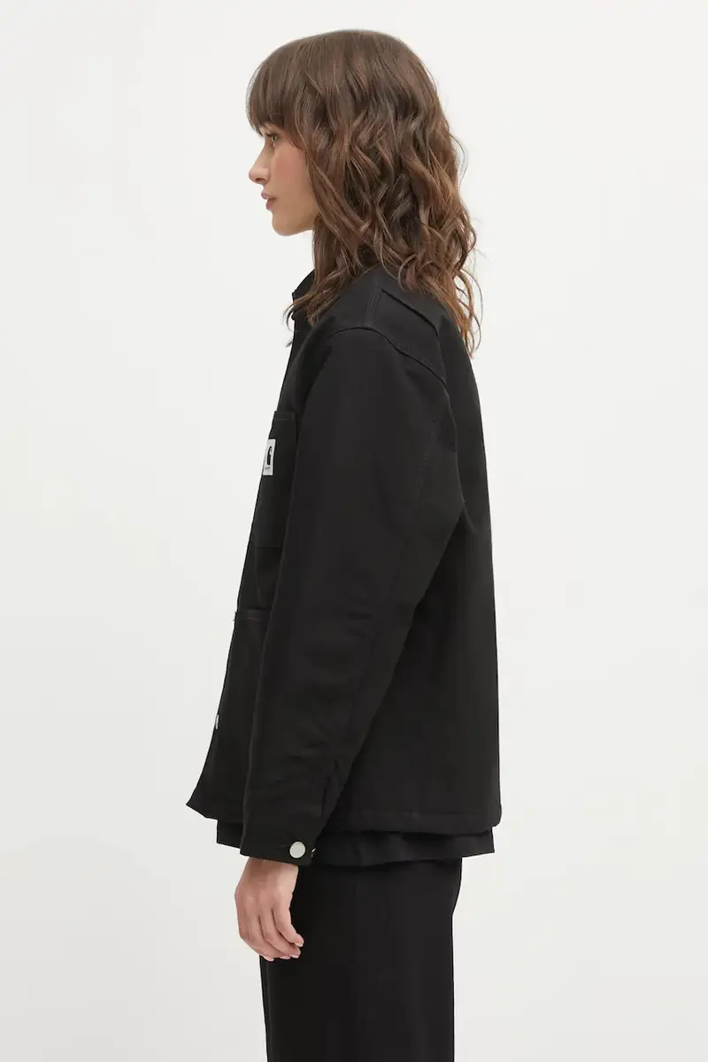 giacca in cotone W OG Michigan Coat colore nero I036315.0 miniatura 2