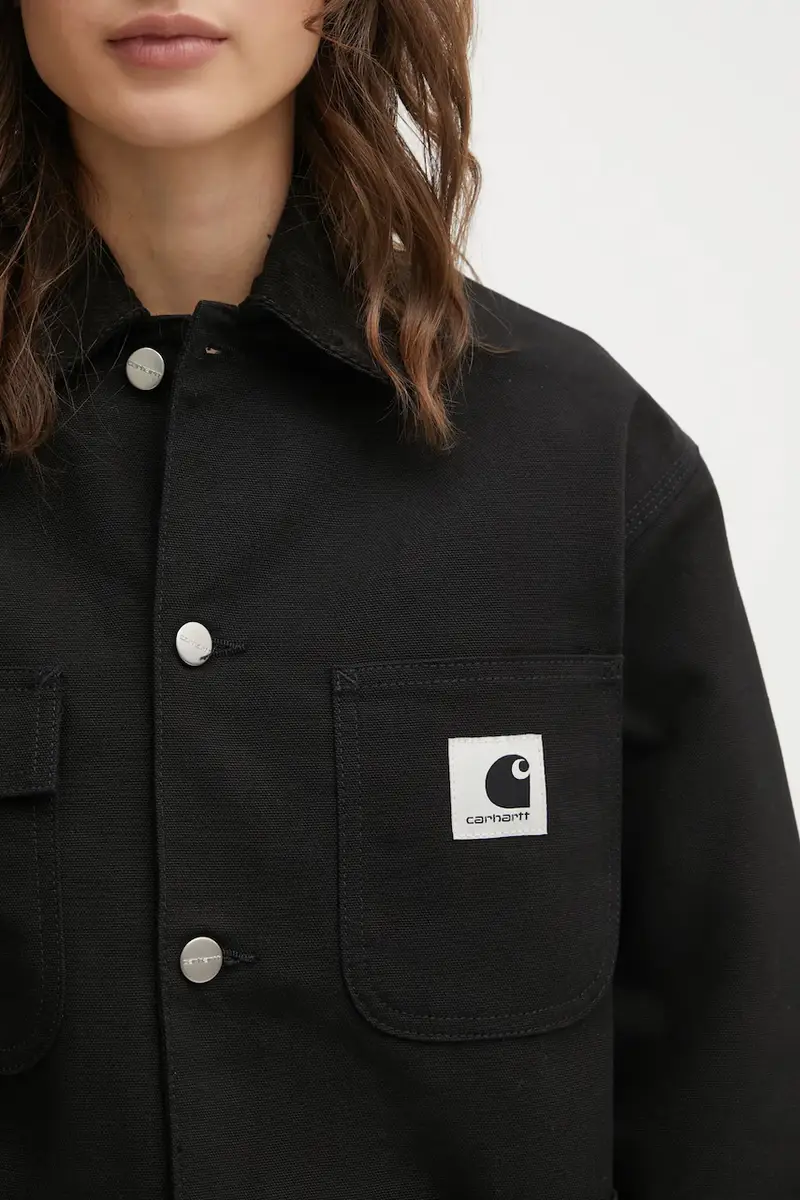 giacca in cotone W OG Michigan Coat colore nero I036315.0 miniatura 4