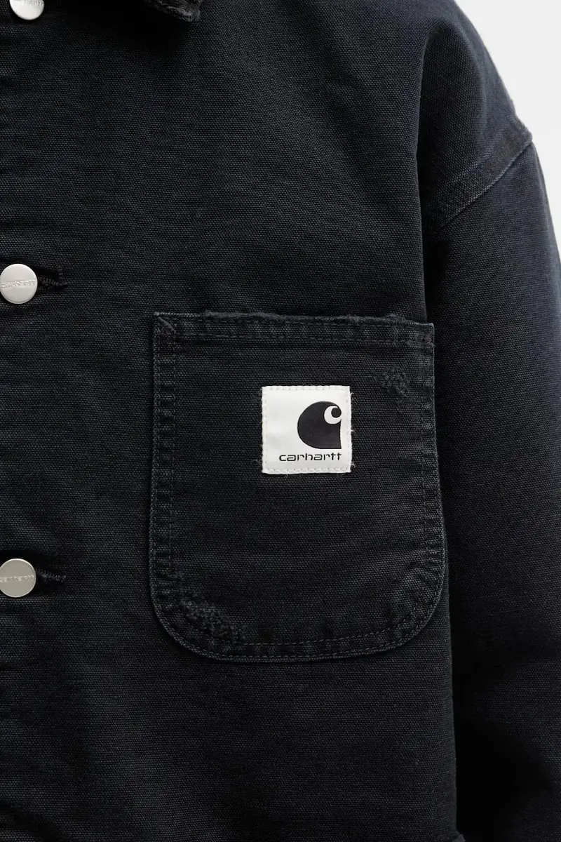 giacca in cotone W OG Michigan Coat colore nero I036315.00EB7 miniatura 4