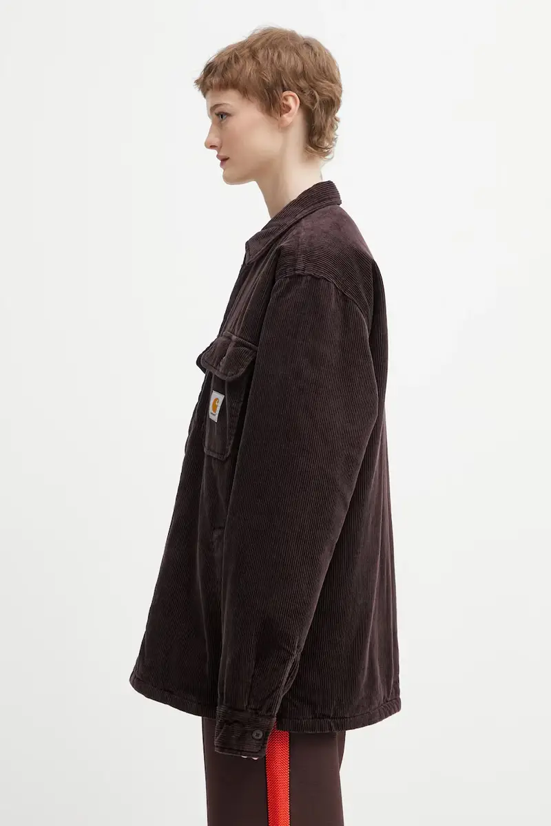 giacca in cotone Whitsome Shirt Jac colore violetto I028827.33HXX miniatura 4