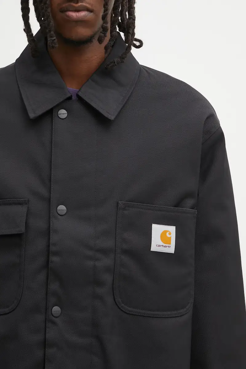 giacca Leroy Chore Coat colore nero I035343.89XX miniatura 4