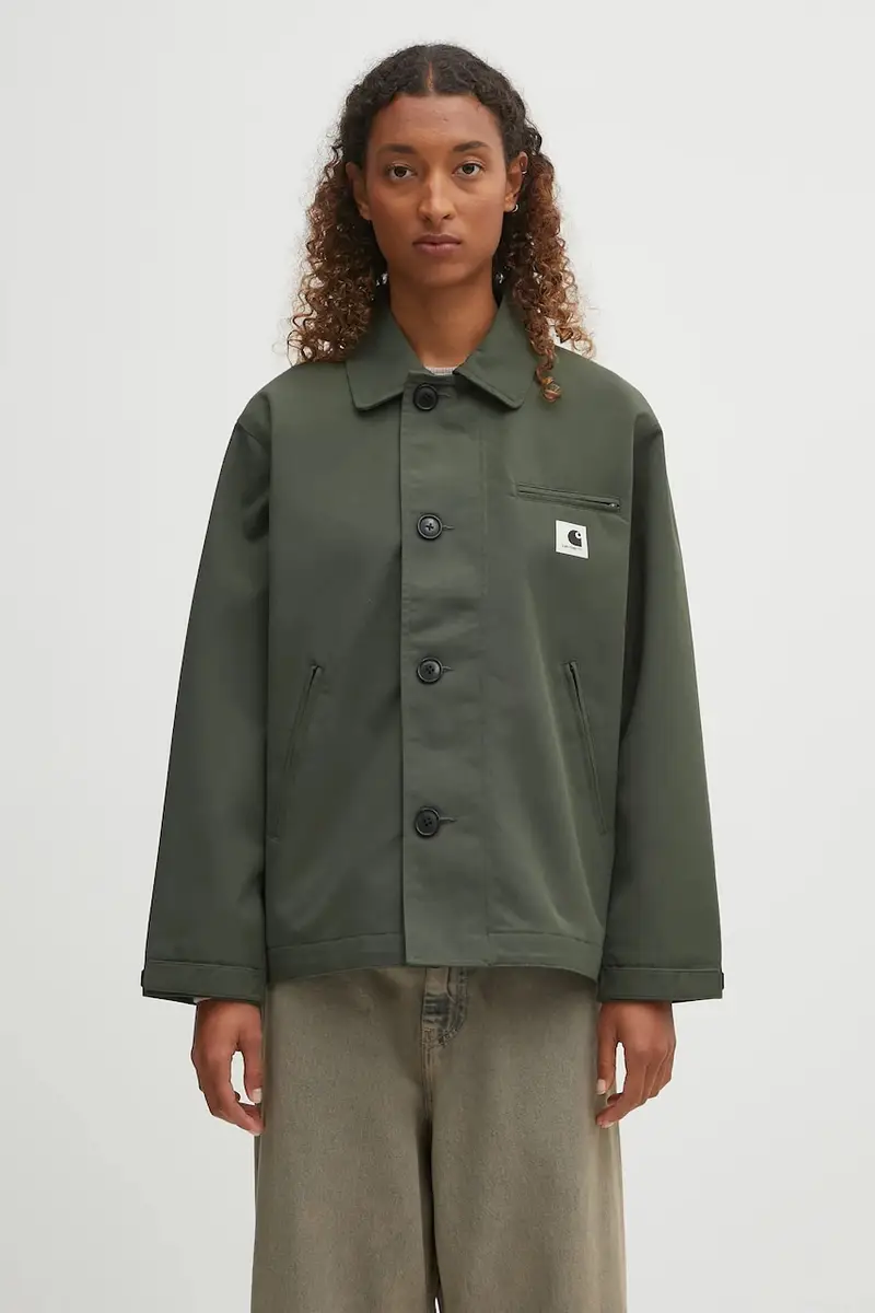 giacca W' Barnett colore verde I035148.2ZXXX