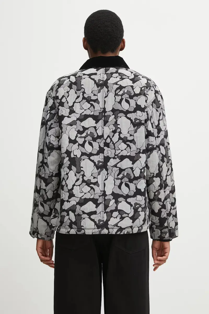 giacca W' Tapestry Chore Coat colore grigio I035315.3CIXX miniatura 3