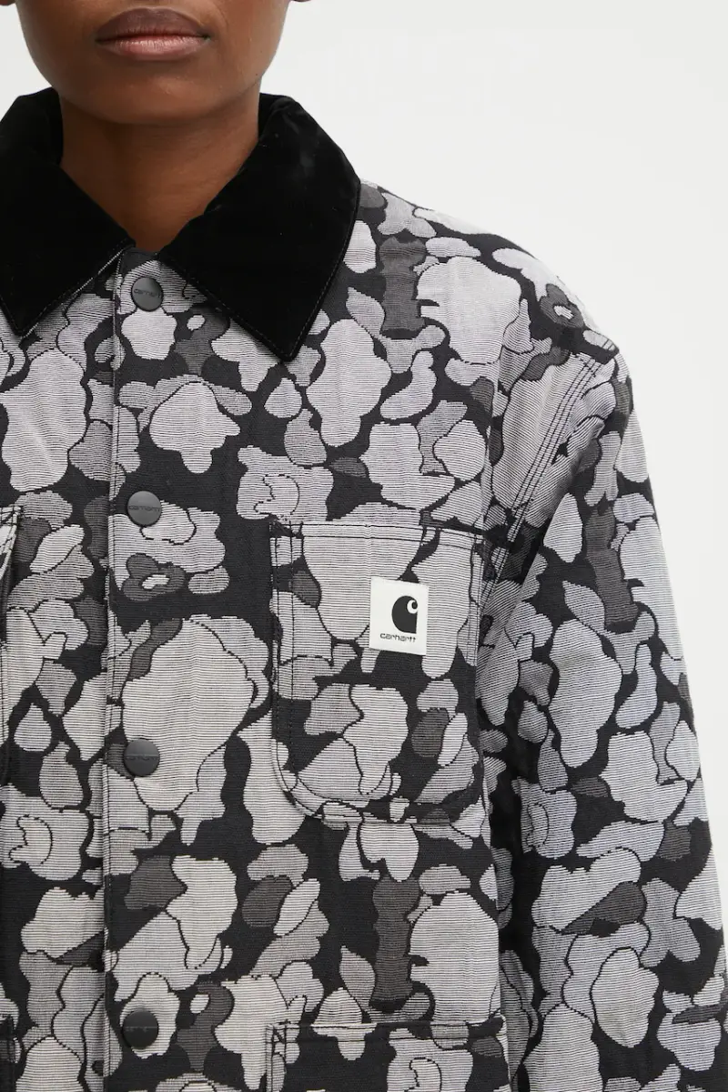 giacca W' Tapestry Chore Coat colore grigio I035315.3CIXX miniatura 4