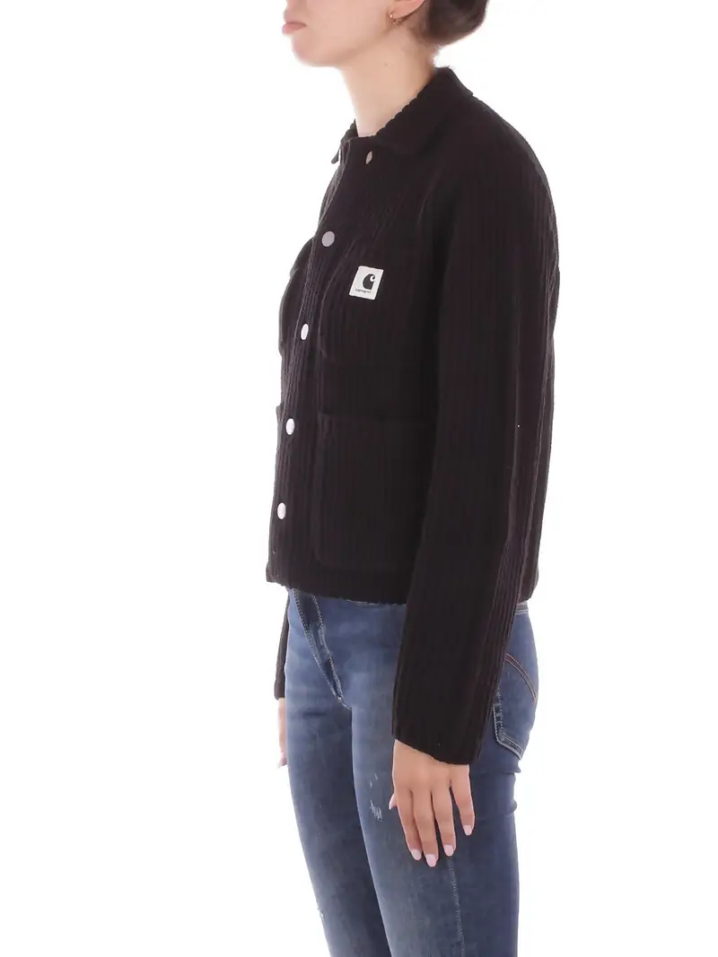 Giubbotto Donna CARHARTT WIP Black W' michigan sweater miniatura 2