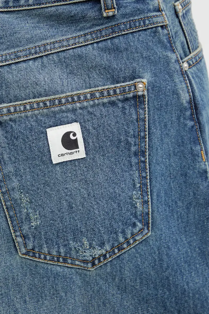 gonna di jeans W Brandon Skirt colore blu I036330.01B7 miniatura 4