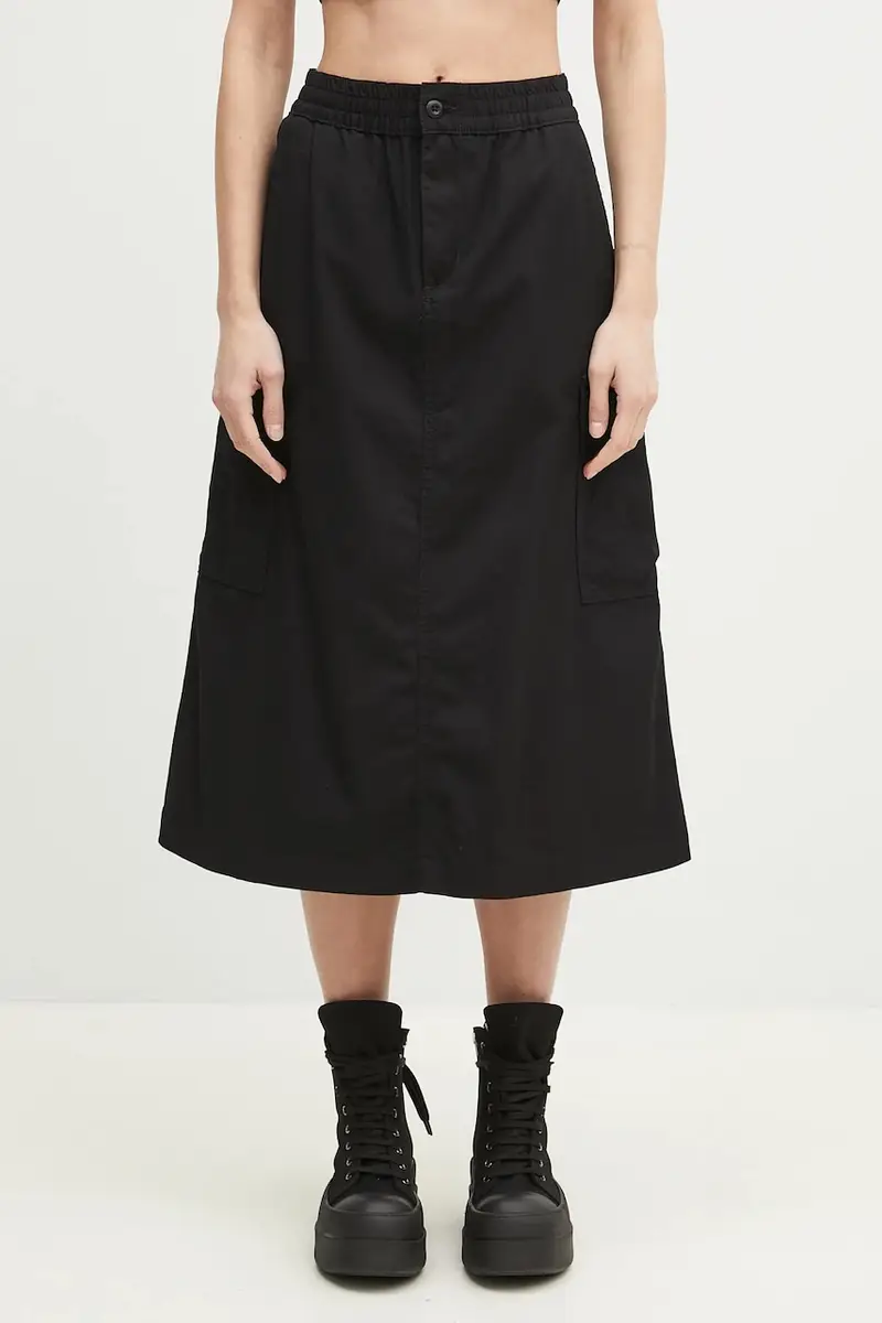 gonna in cotone Jet Cargo Skirt colore nero I033148