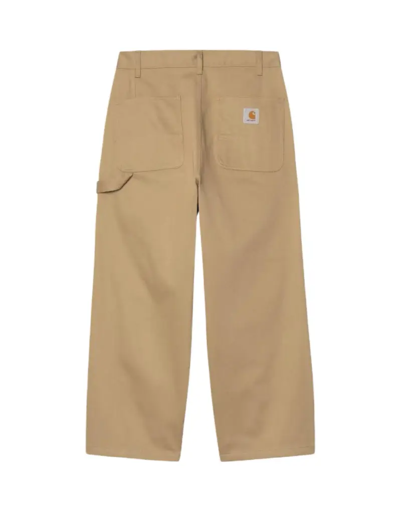 Holden pants pantaloni in cotone gamba larga - Leather rigid S